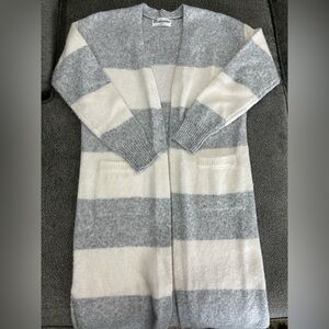 No Boundaries long stripe cardigan